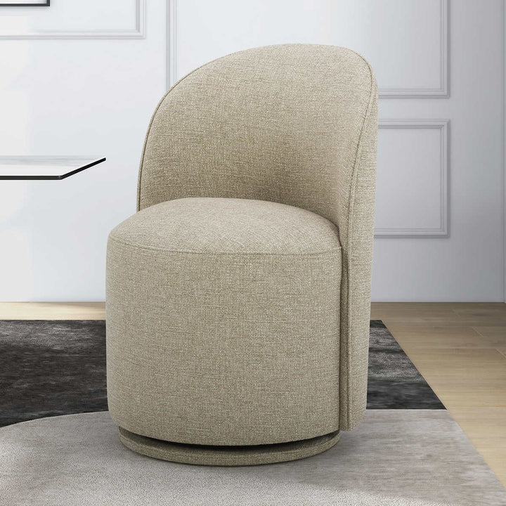 Gilman Creek Kali Fabric Swivel Dining Chair