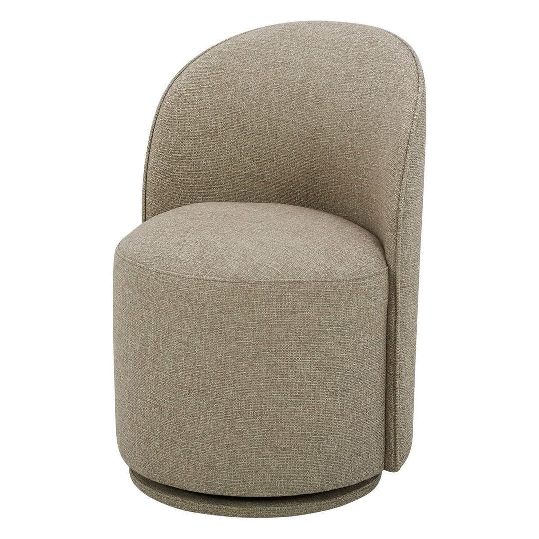 Gilman Creek Kali Fabric Swivel Dining Chair