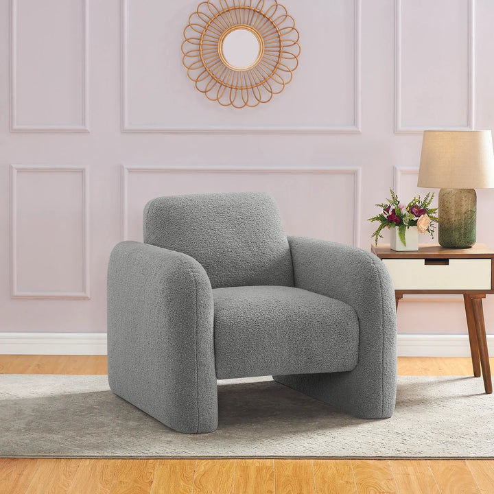 Thomasville Bouclé Fabric Accent Chair