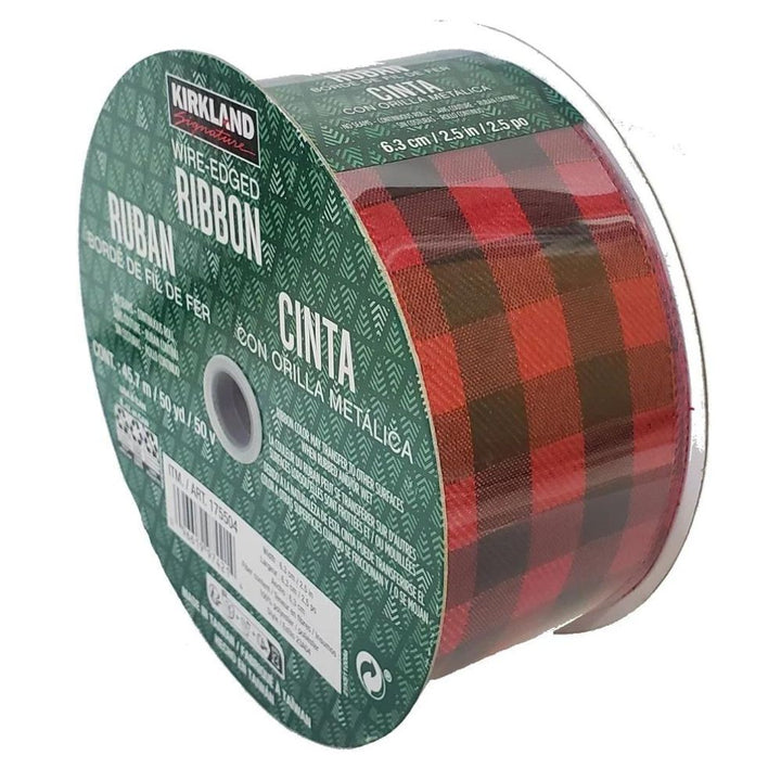 Kirkland Signature Wire-Edged Ribbon