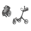 Caddytek - Chariot de golf à 3 roues