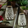 Evergreen LED Ceramic Lantern - 2-Pack
