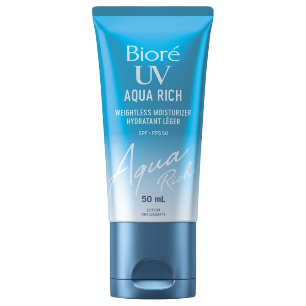 Bioré - Crème hydratante légère UV Aqua Rich FPS 50