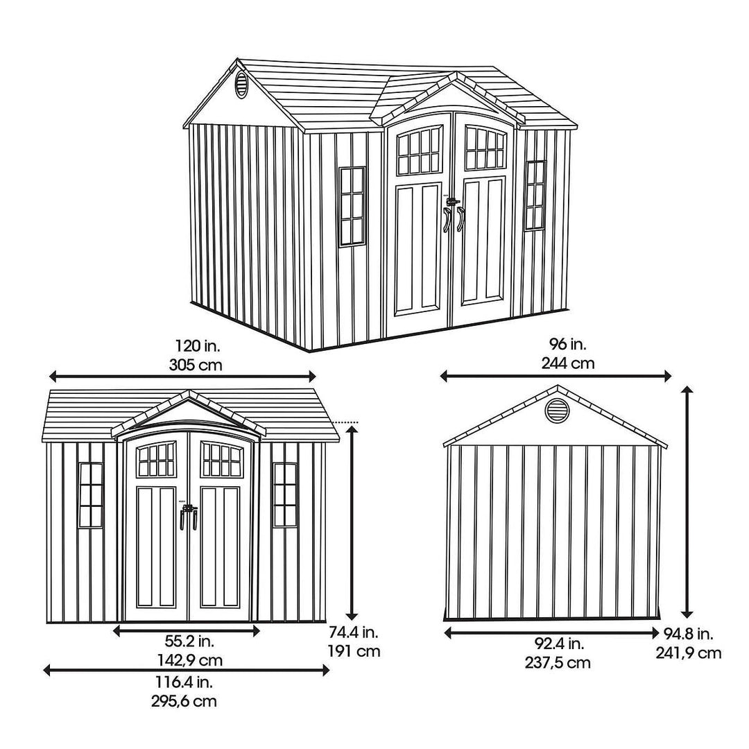 Lifetime Storage Shed
