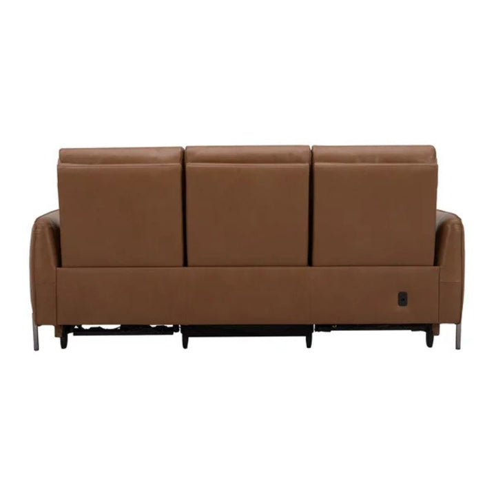 Gilman Creek - Full-grain leather sofa with motorized recline