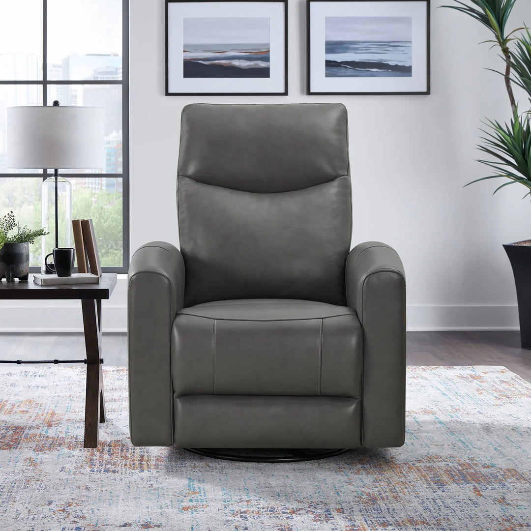 Northridge Home Top-Grain Leather Power Recliner