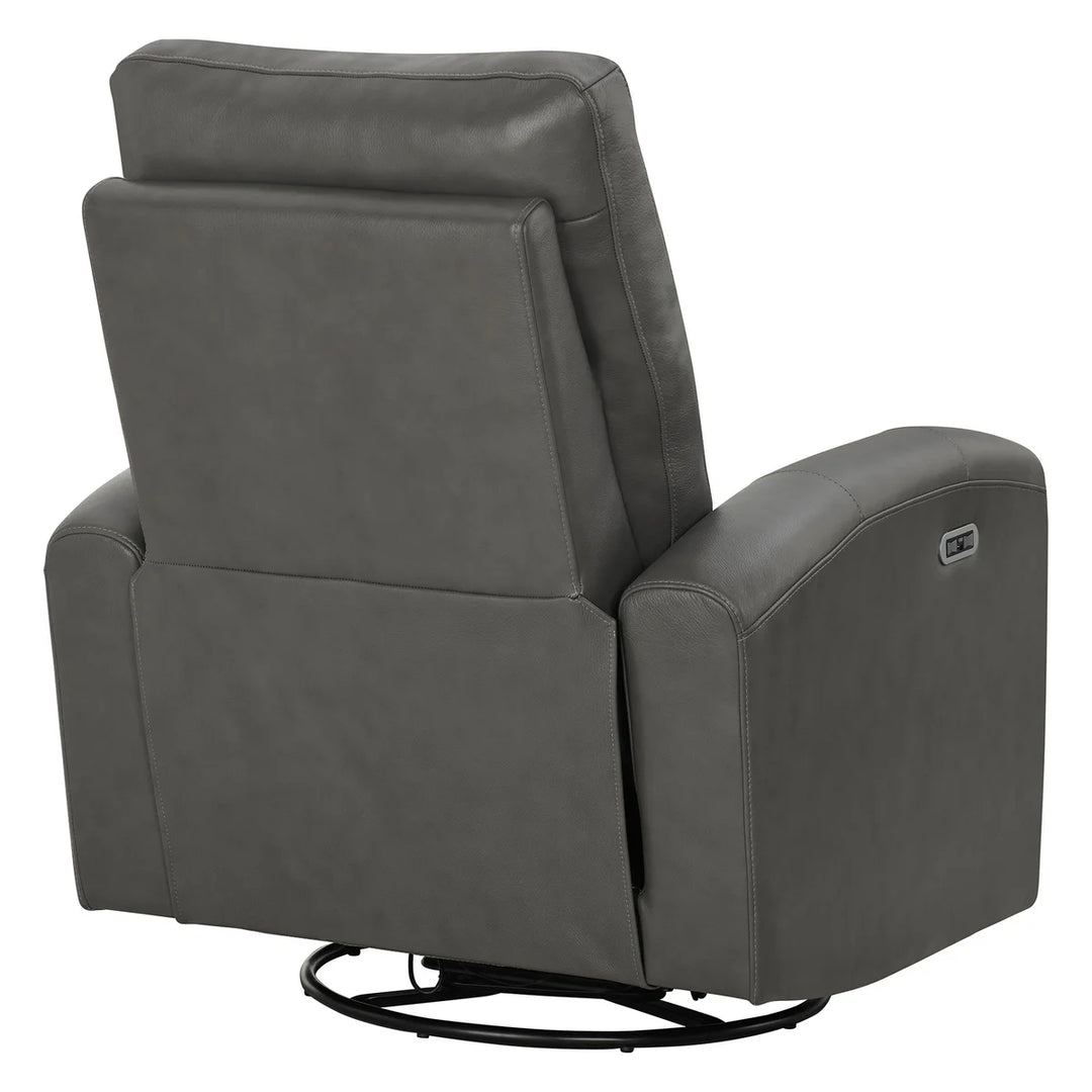 Northridge Home Top-Grain Leather Power Recliner
