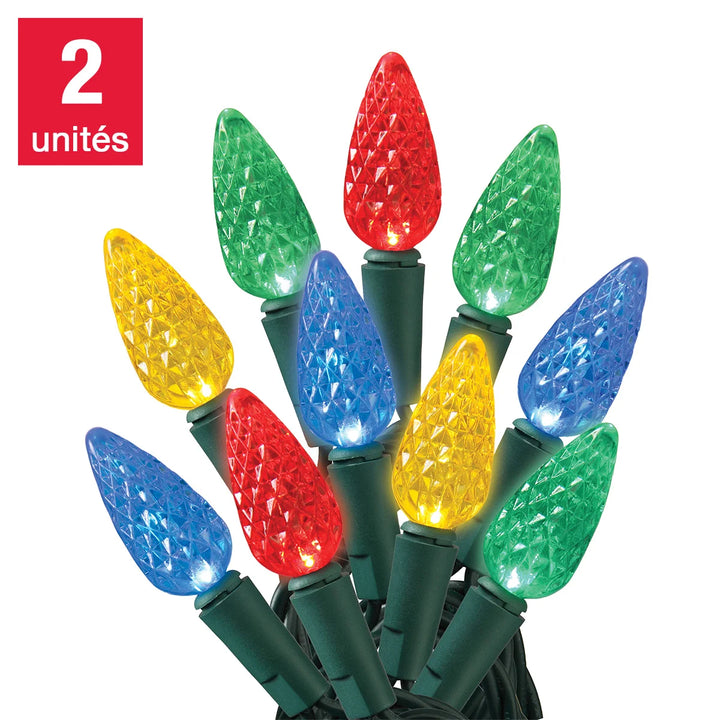Sylvania 100 LED Christmas Lights - 2-Pack