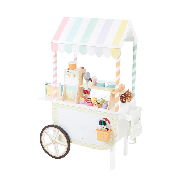 Teamson Wooden Ice Cream Cart