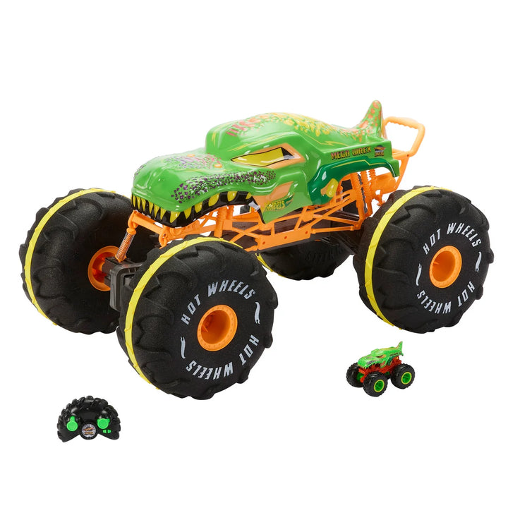 Hot Wheels Mega Wrex RC with Mini Die-Cast Replica