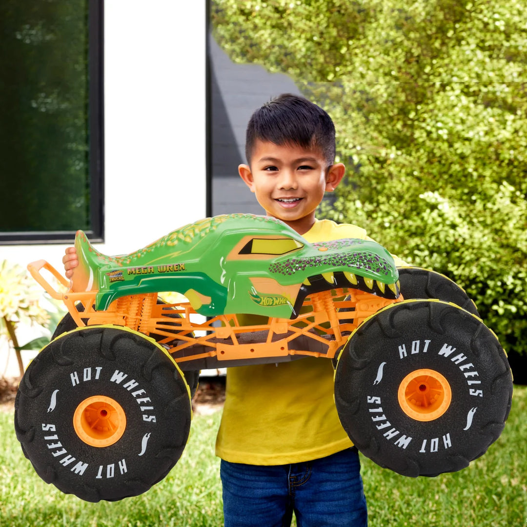 Hot Wheels Mega Wrex RC with Mini Die-Cast Replica