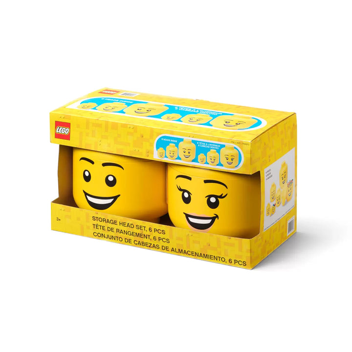 LEGO Ultimate 6-Piece Storage Head Set