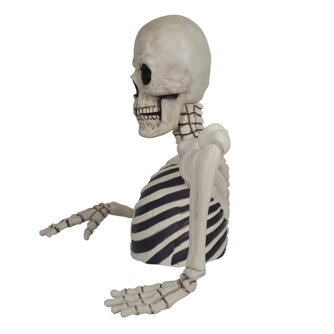 Giant Ground Breaking Skeleton with LCD Eyes