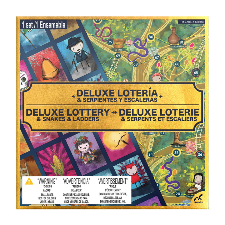 Novelty Deluxe Lottery & Snakes & Ladders