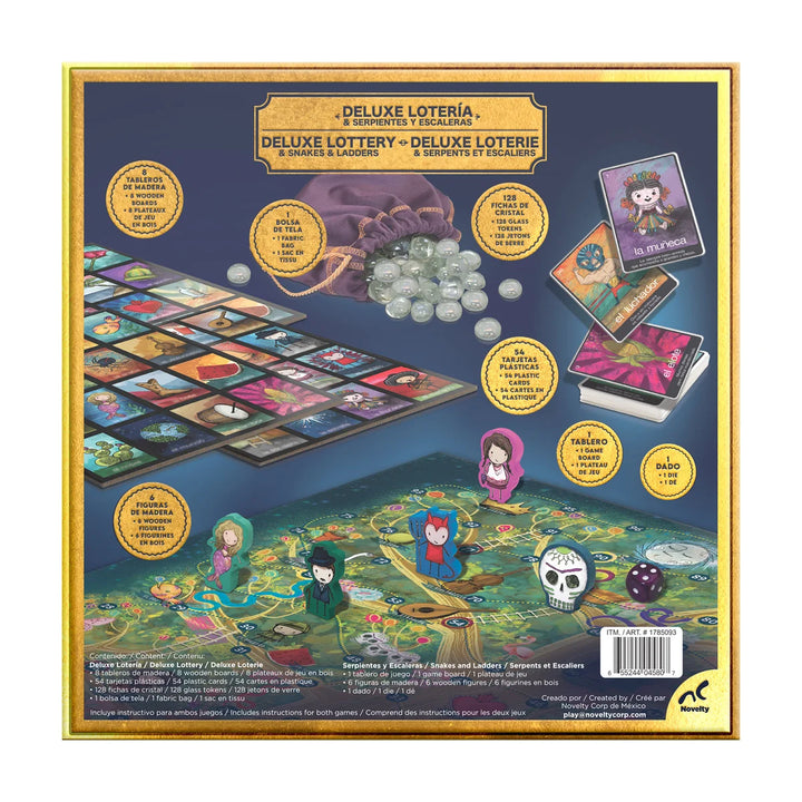Novelty Deluxe Lottery & Snakes & Ladders