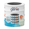 Genie - Unscented round Diaper refills, pack of 4