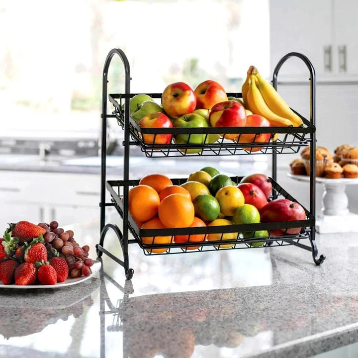 Simple Innovations 2-Tier Countertop Basket