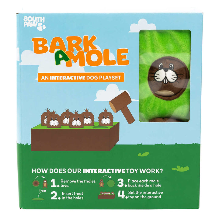 South Paw BARK-A-MOLE Interactive Dog Playset
