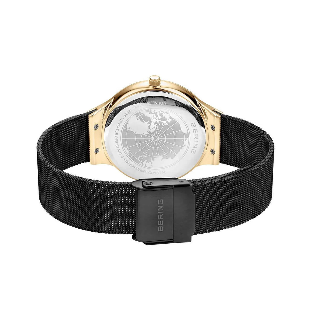 Bering - Montre avec cadran en nacre noire - 12934-132