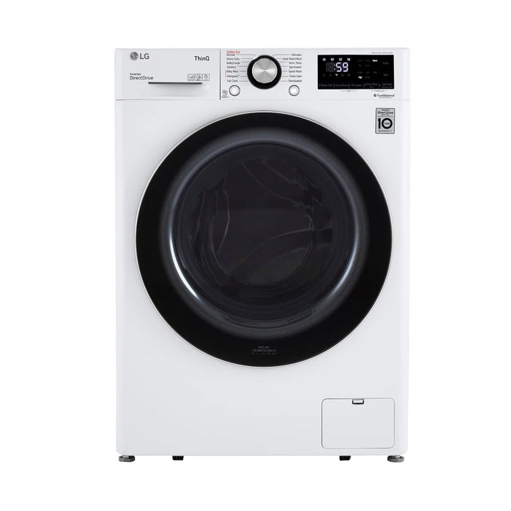 LG - Laveuse compacte blanche à chargement frontal de 2,6 pi³