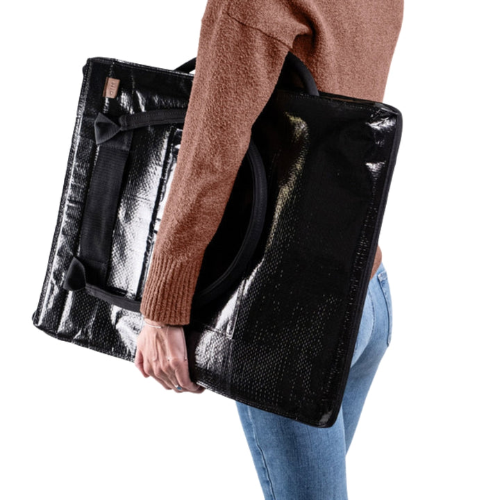 Clevermade - Sac fourre-tout pliable avec roulettes