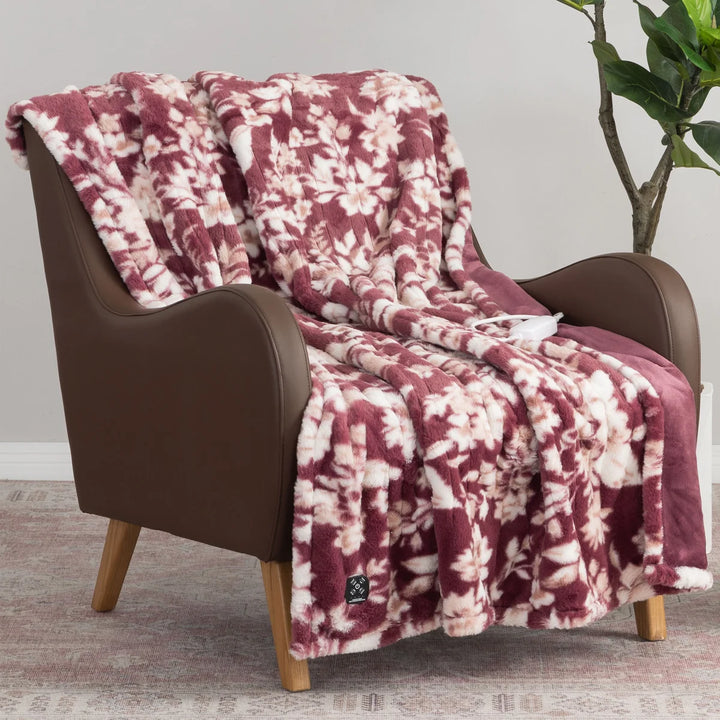 Berkshire Faux Fur Heated Throw