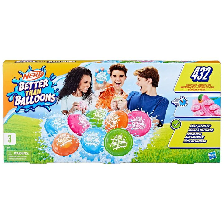 Nerf Better Than Balloons Water Pods - 432-Pack