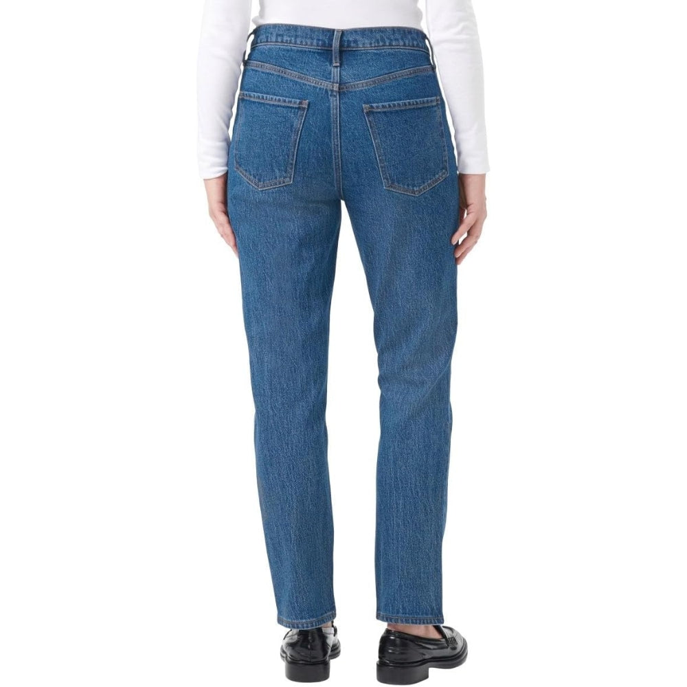 Kirkland Signature High Rise Straight Leg Jeans