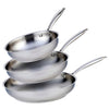 Meyer - Stainless steel pans, set of 3