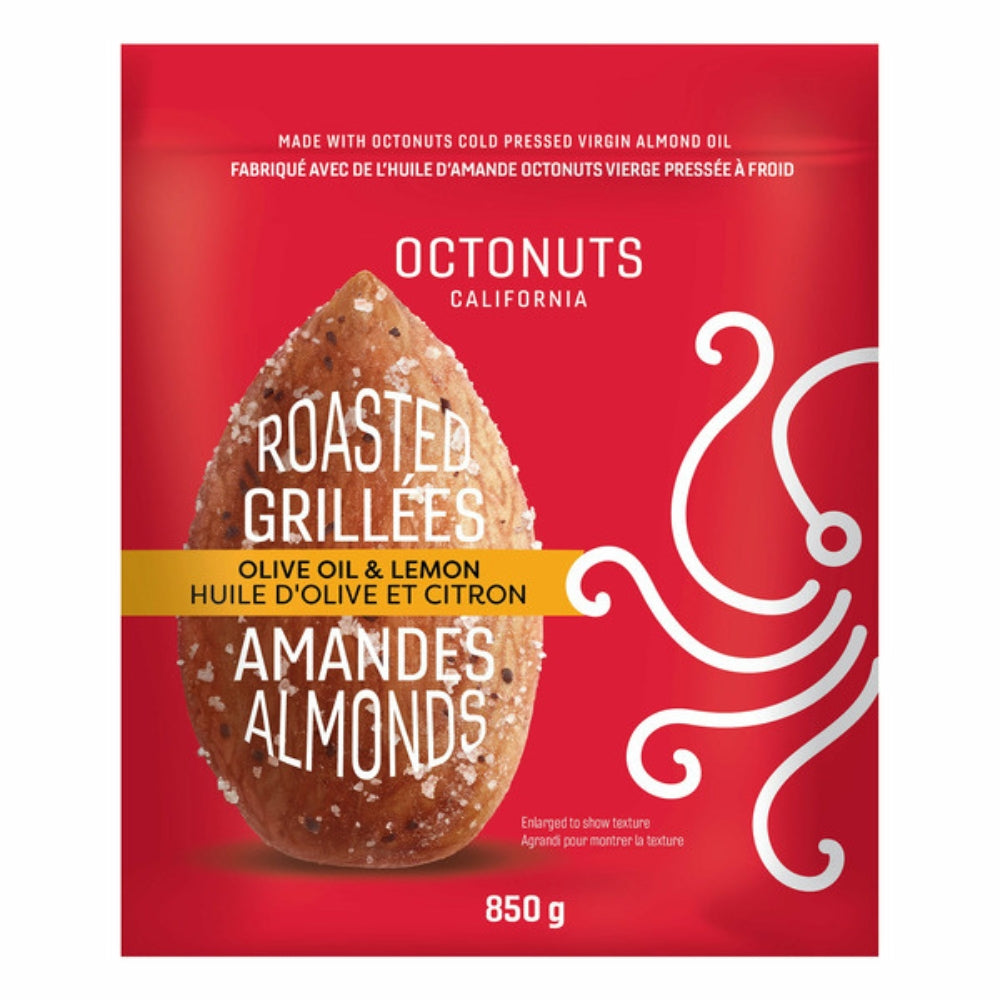 Octonuts - Amandes grillées à l'huile d'olive et au citron