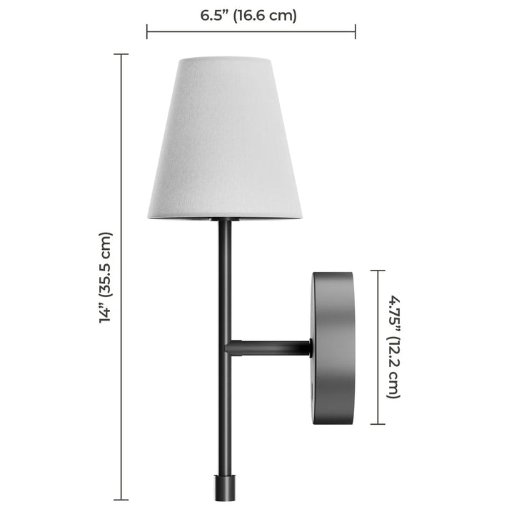 Globe Electric - Lot de 2 appliques murales à DEL intégrées