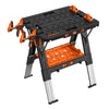 Pony Jorgensen - Portable Folding Table, 2-in-1 Sawhorse