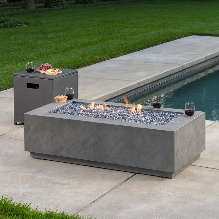 SunVilla Oliver Fire Pit with Tank Cover
