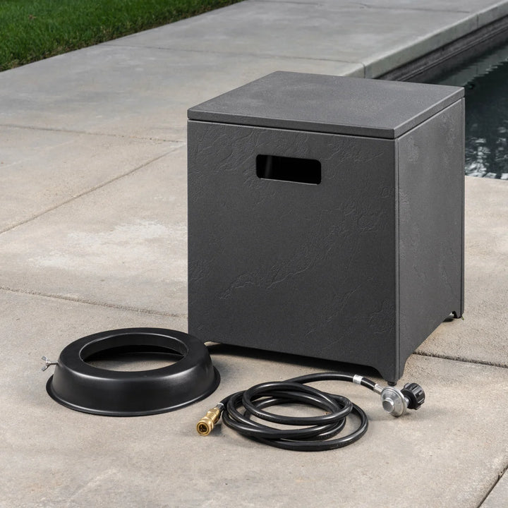SunVilla Oliver Fire Pit with Tank Cover