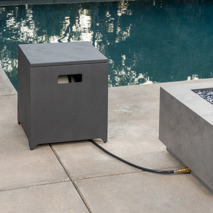 SunVilla Oliver Fire Pit with Tank Cover