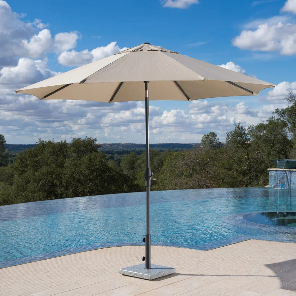 SunVilla - 10 ft Market Umbrella with Auto Tilt