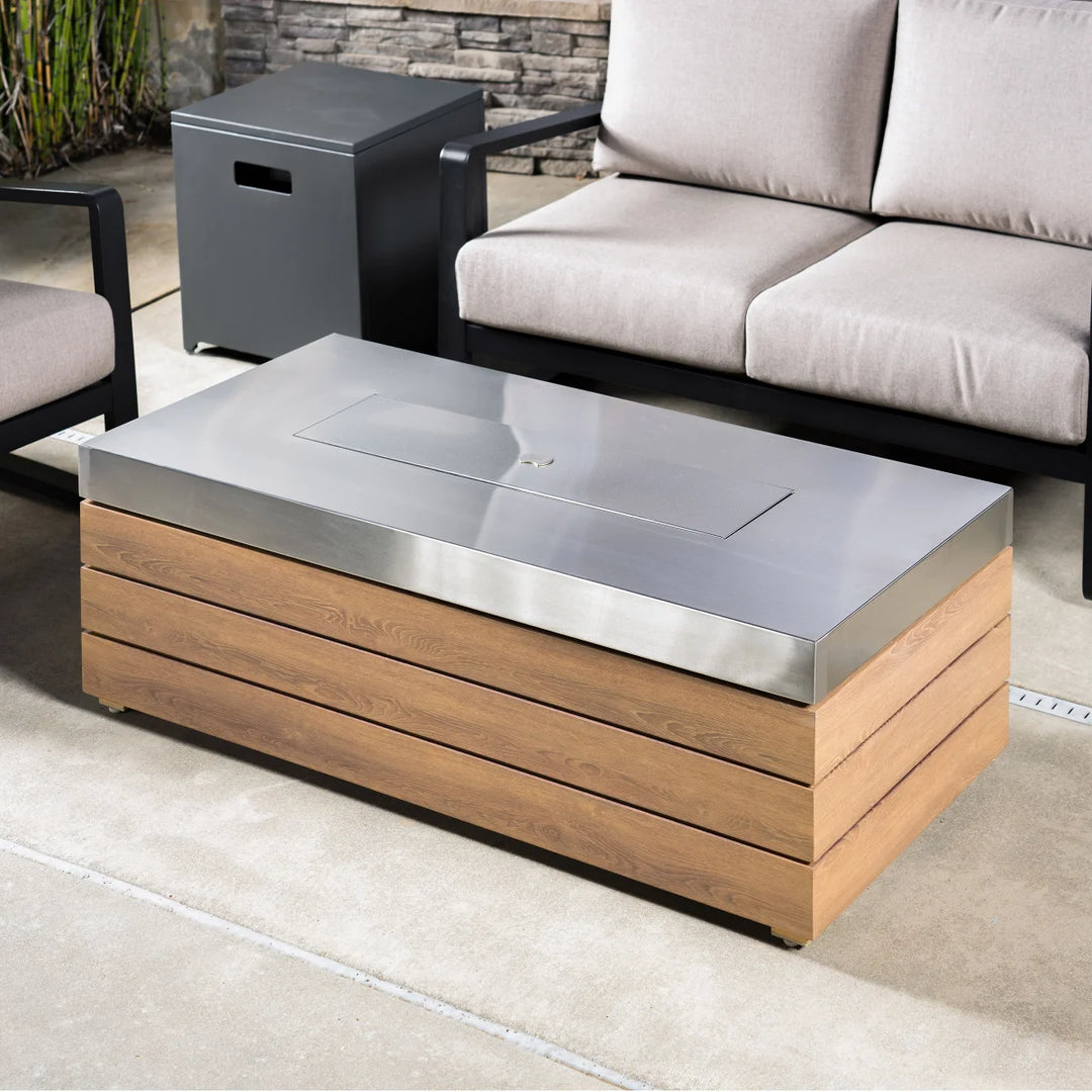 SunVilla Shane Fire Pit with Tank Cover