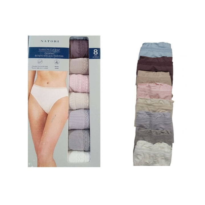 Natori - High Cut Briefs, Pack of 8