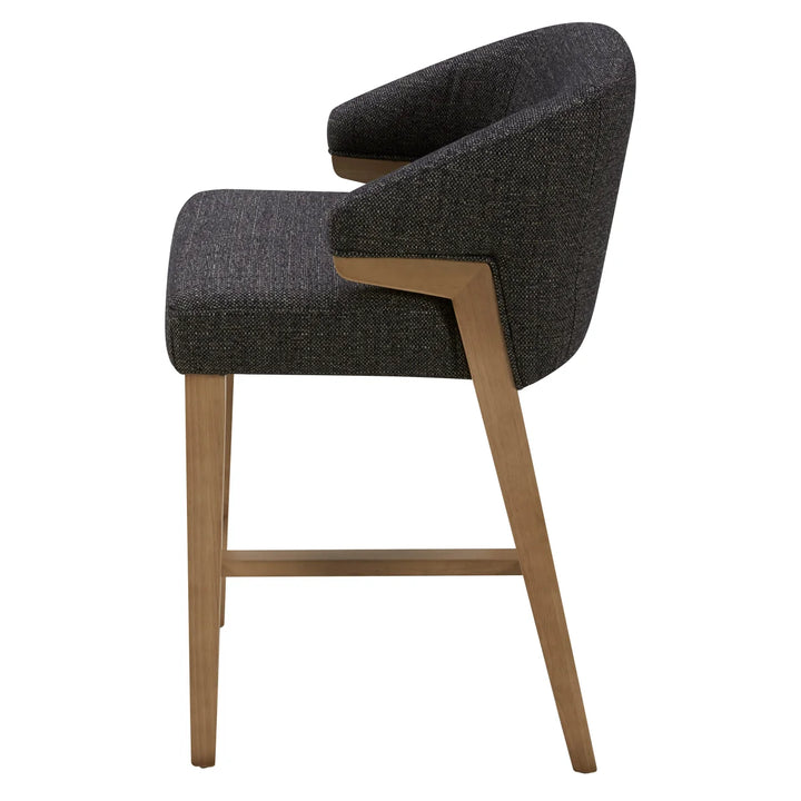 Aiden & Ivy - Tabourets de bar en tissu, paquet de 2