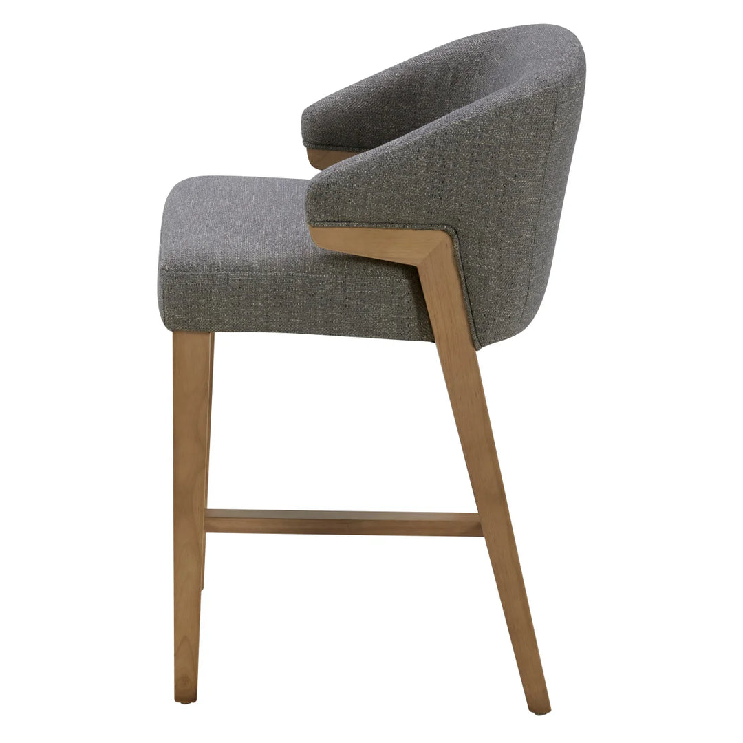 Aiden & Ivy - Tabourets de bar en tissu, paquet de 2