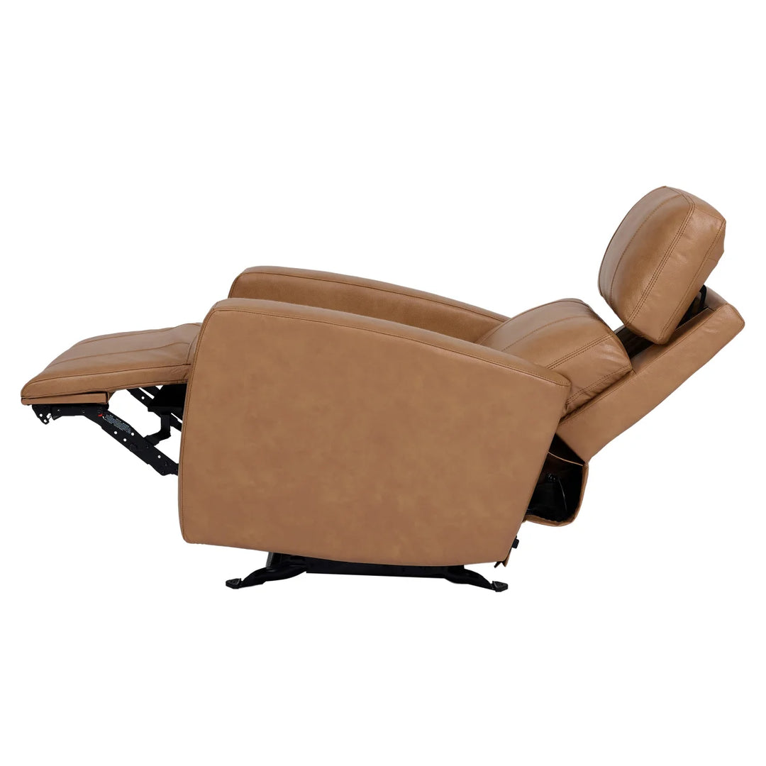 Synergy Home Leather Power Recliner with Power Headrest