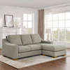 Thomasville - 2-piece fabric sofa with Dillard chaise