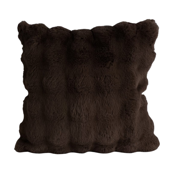 House & Home Faux Fur Throw Pillow