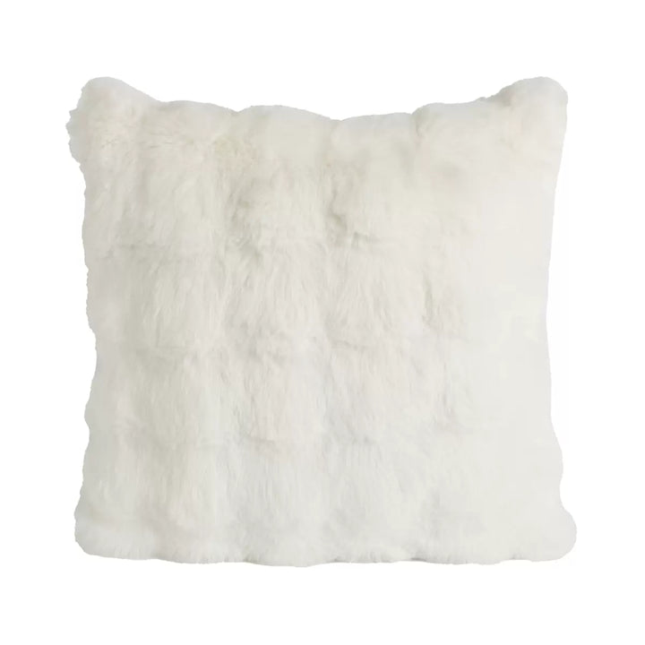 House & Home Faux Fur Throw Pillow