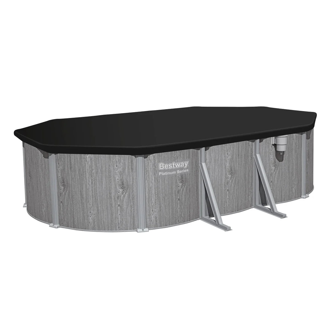 Bestway - Piscine hors terre ovale de 5,50 m (18 pi)