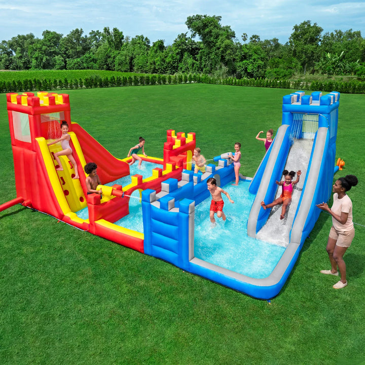H20GO! - Parc aquatique gonflable, Fort Soakington