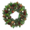 Couronne décorée de 30 po avec clochettes