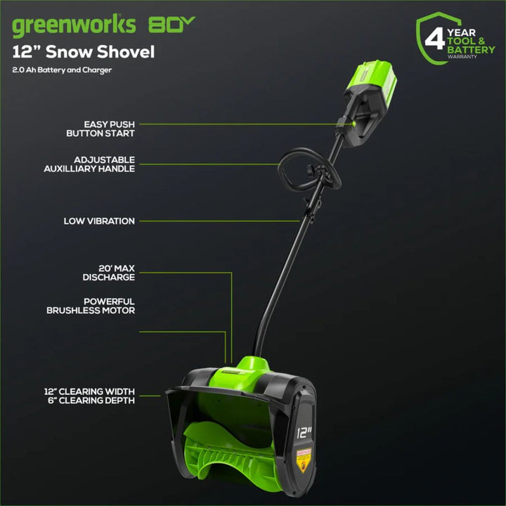 Greenworks Cordless Snow Shovel