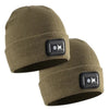 Powercap - Rechargeable LED Beanie, Pack of 2