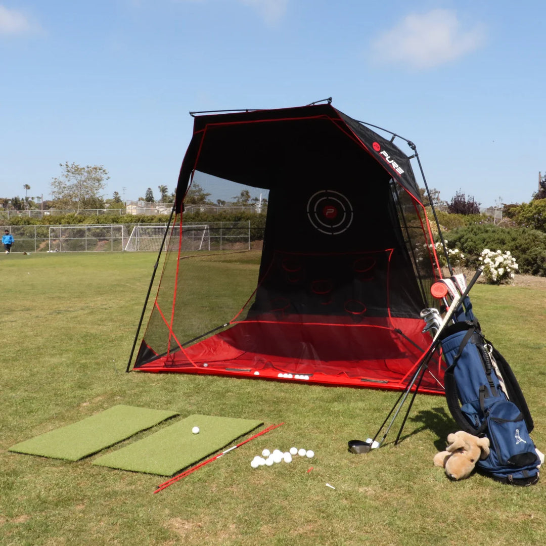 Pure2Improve Half Dome XL Instant Golf Net